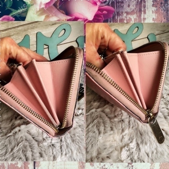 AUTHENTIC LOUIS VUITTON SPAIN PINK BALLERINE ZIPPY WALLET - Picture 13 of 16